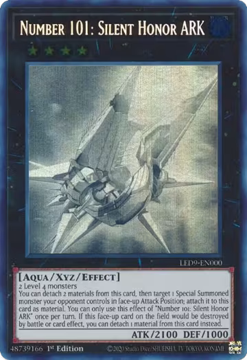 Number 101: Silent Honor ARK (LED9-EN000) — card price