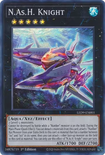 N.As.H. Knight (LED9-EN003), Legendary Duelists: Duels From the Deep — Yu-Gi-Oh! card price