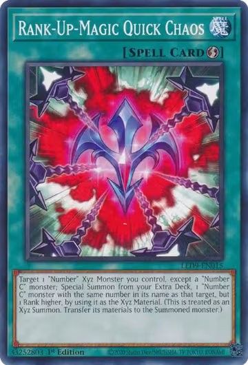 Rank-Up-Magic Quick Chaos (LED9-EN015), Legendary Duelists: Duels From the Deep — Yu-Gi-Oh! card price