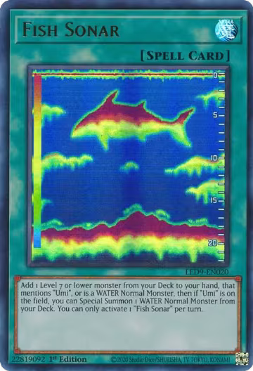 Fish Sonar (LED9-EN020) — card price