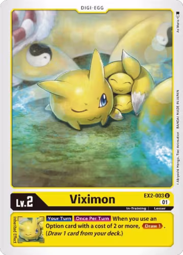 Viximon (EX2-003 U), Digital Hazard — Digimon card price