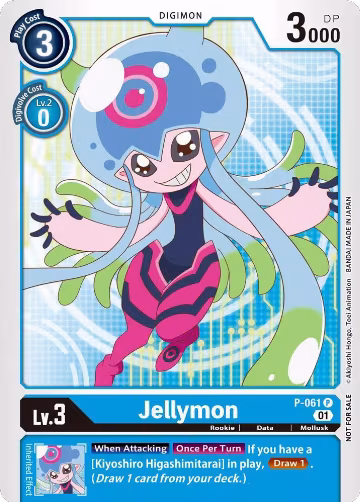 Jellymon (Official Tournament Pack Vol.5) (P-061 P), Digimon Promotion Cards — Digimon card price