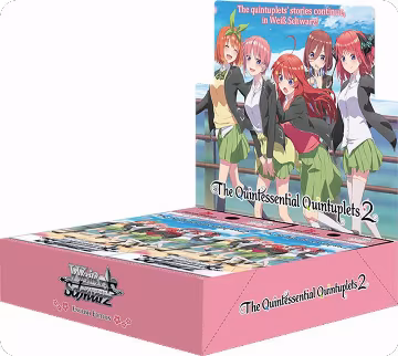 The Quintessential Quintuplets 2 Booster Box, The Quintessential Quintuplets 2 — Weiß Schwarz sealed product price
