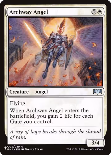 Archway Angel (003/259), The List Reprints — Magic card price