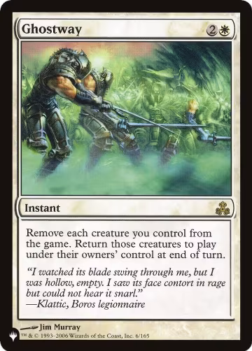Ghostway (6/165), The List Reprints — Magic card price