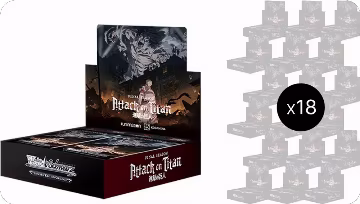 Attack On Titan: Final Season Booster Box Case, Attack On Titan: Final Season — Weiß Schwarz sealed product price