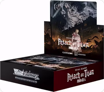Attack On Titan: Final Season Booster Box, Attack On Titan: Final Season — Weiß Schwarz sealed product price