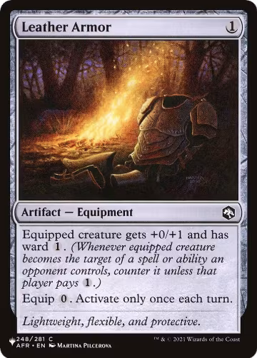 Leather Armor (248/281), The List Reprints — Magic card price