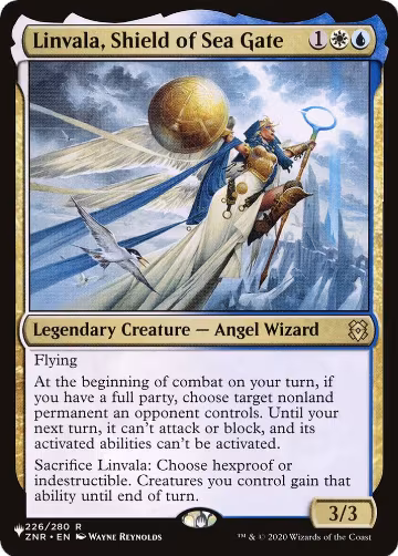 Linvala, Shield of Sea Gate (226/280), The List Reprints — Magic card price