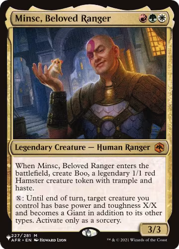 Minsc, Beloved Ranger (227/281), The List Reprints — Magic card price