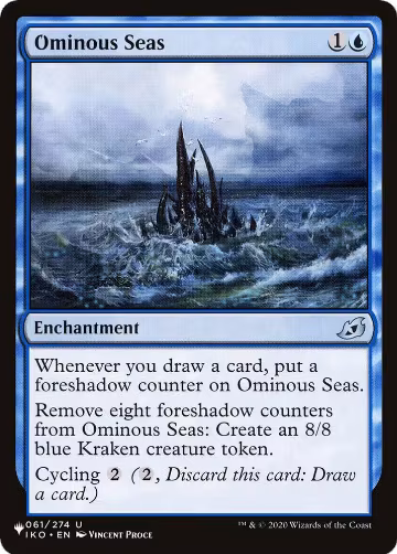 Ominous Seas (061/274), The List Reprints — Magic card price