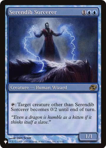 Serendib Sorcerer (61/165), The List Reprints — Magic card price