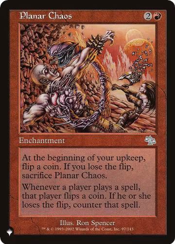 Planar Chaos (97), The List Reprints — Magic card price