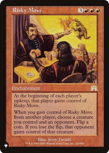 Risky Move (223), The List Reprints — Magic card price