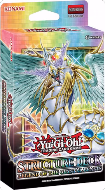 Legend of the Crystal Beasts Structure Deck [1st Edition], Structure Deck: Legend of the Crystal Beasts — Yu-Gi-Oh! sealed product price