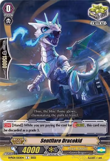 Sentflare Dracokid (D-PS01/050EN), D-PS01: P Clan Collection 2022 — Vanguard card price