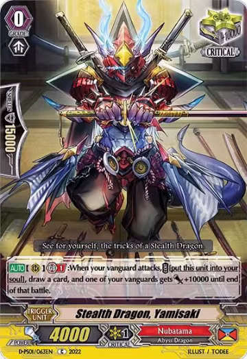 Stealth Dragon, Yamisaki (D-PS01/063EN), D-PS01: P Clan Collection 2022 — Vanguard card price