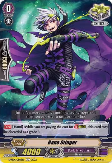 Bane Stinger (D-PS01/080EN), D-PS01: P Clan Collection 2022 — Vanguard card price