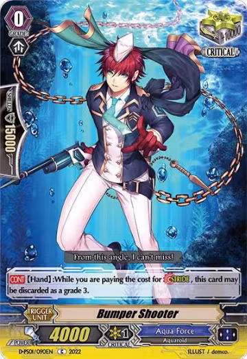 Bumper Shooter (D-PS01/090EN), D-PS01: P Clan Collection 2022 — Vanguard card price
