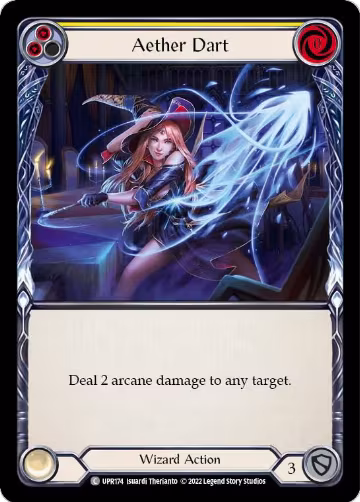 Aether Dart (Yellow) (UPR174), Uprising — Flesh & Blood card price