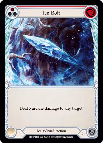 Ice Bolt (Red) (UPR133), Uprising — Flesh & Blood card price