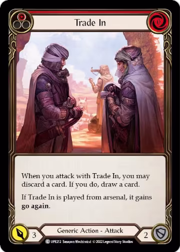 Trade In (Red) (UPR212), Uprising — Flesh & Blood card price