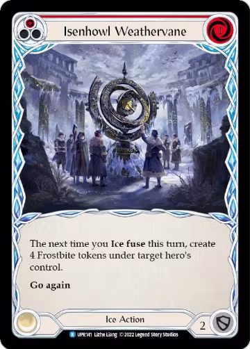 Isenhowl Weathervane (Red) (UPR141), Uprising — Flesh & Blood card price
