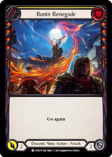 Ronin Renegade (Yellow) (UPR079), Uprising — Flesh & Blood card price