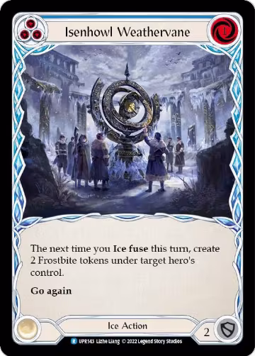 Isenhowl Weathervane (Blue) (UPR143), Uprising — Flesh & Blood card price