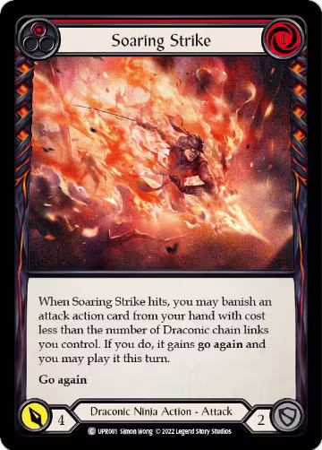Soaring Strike (Red) (UPR081), Uprising — Flesh & Blood card price