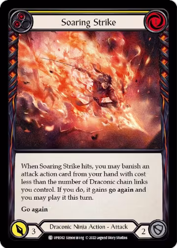 Soaring Strike (Yellow) (UPR082), Uprising — Flesh & Blood card price