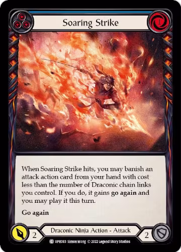 Soaring Strike (Blue) (UPR083), Uprising — Flesh & Blood card price