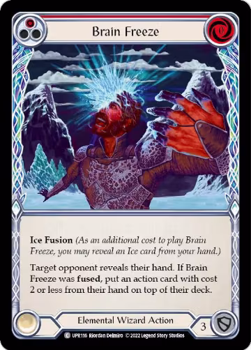 Brain Freeze (Red) (UPR116), Uprising — Flesh & Blood card price