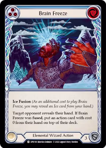 Brain Freeze (Blue) (UPR118), Uprising — Flesh & Blood card price