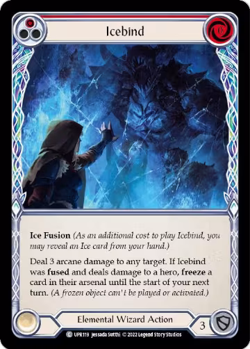 Icebind (Red) (UPR119), Uprising — Flesh & Blood card price