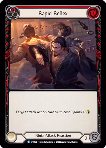 Rapid Reflex (Red) (UPR162), Uprising — Flesh & Blood card price