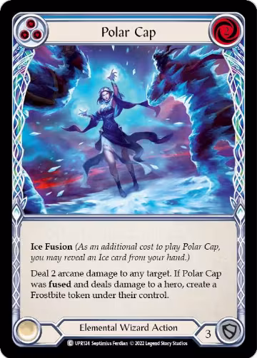Polar Cap (Blue) (UPR124), Uprising — Flesh & Blood card price