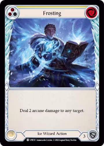 Frosting (Yellow) (UPR131), Uprising — Flesh & Blood card price
