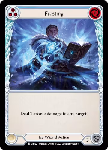 Frosting (Blue) (UPR132), Uprising — Flesh & Blood card price