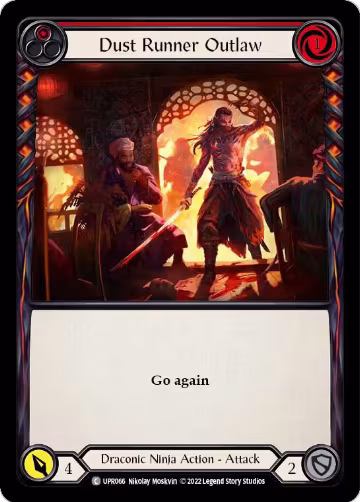 Dust Runner Outlaw (Red) (UPR066), Uprising — Flesh & Blood card price