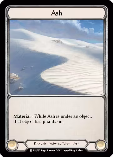 Ash (Cold Foil) // Aether Ashwing (Cold Foil) (UPR043), Uprising — Flesh & Blood card price