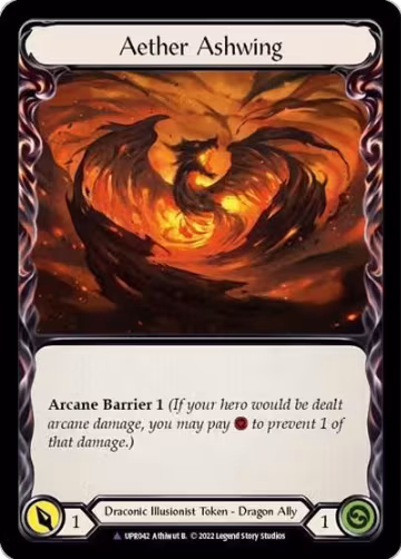 Ash (Marvel) // Aether Ashwing (Marvel) (UPR043), Uprising — Flesh & Blood card price