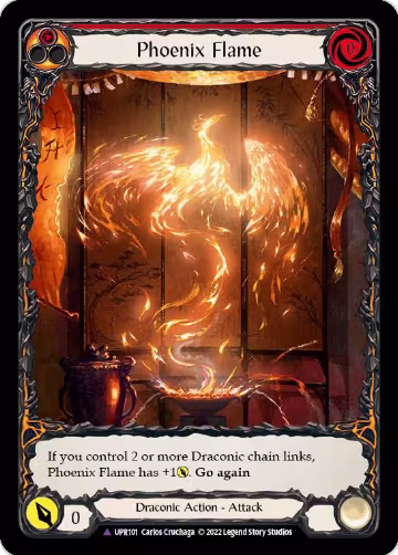 Phoenix Flame (Marvel) (UPR101), Uprising — Flesh & Blood card price