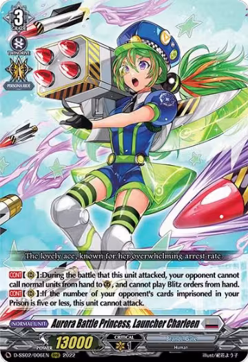Aurora Battle Princess, Launcher Charleen (D-SS02/006EN), D-SS02: Festival Collection 2022 — Vanguard card price