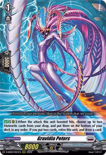 Gravidia Peters (D-SS02/007EN), D-SS02: Festival Collection 2022 — Vanguard card price