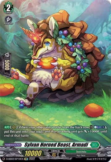 Sylvan Horned Beast, Armadi (SP) (D-SS02/SP10EN), D-SS02: Festival Collection 2022 — Vanguard card price