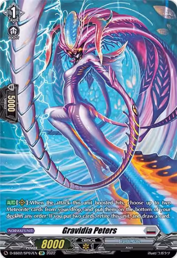 Gravidia Peters (SP) (D-SS02/SP07EN), D-SS02: Festival Collection 2022 — Vanguard card price
