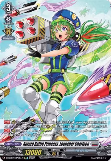 Aurora Battle Princess, Launcher Charleen (SP) (D-SS02/SP06EN), D-SS02: Festival Collection 2022 — Vanguard card price