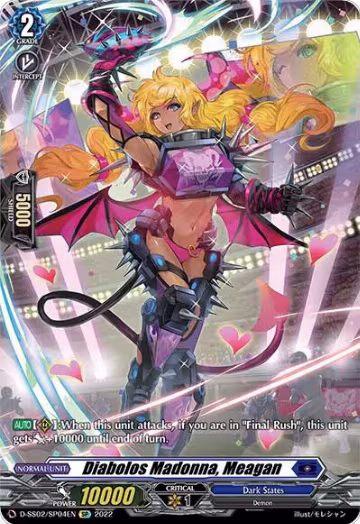Diabolos Madonna, Meagan (SP) (D-SS02/SP04EN), D-SS02: Festival Collection 2022 — Vanguard card price