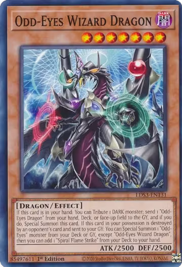 Odd-Eyes Wizard Dragon (LDS3-EN131), Legendary Duelists: Season 3 — Yu-Gi-Oh! card price